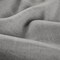 Threadmade Home Harrow Solid Texture Blackout Window Curtain Panel, Dark Gray - 52"W x 84"L